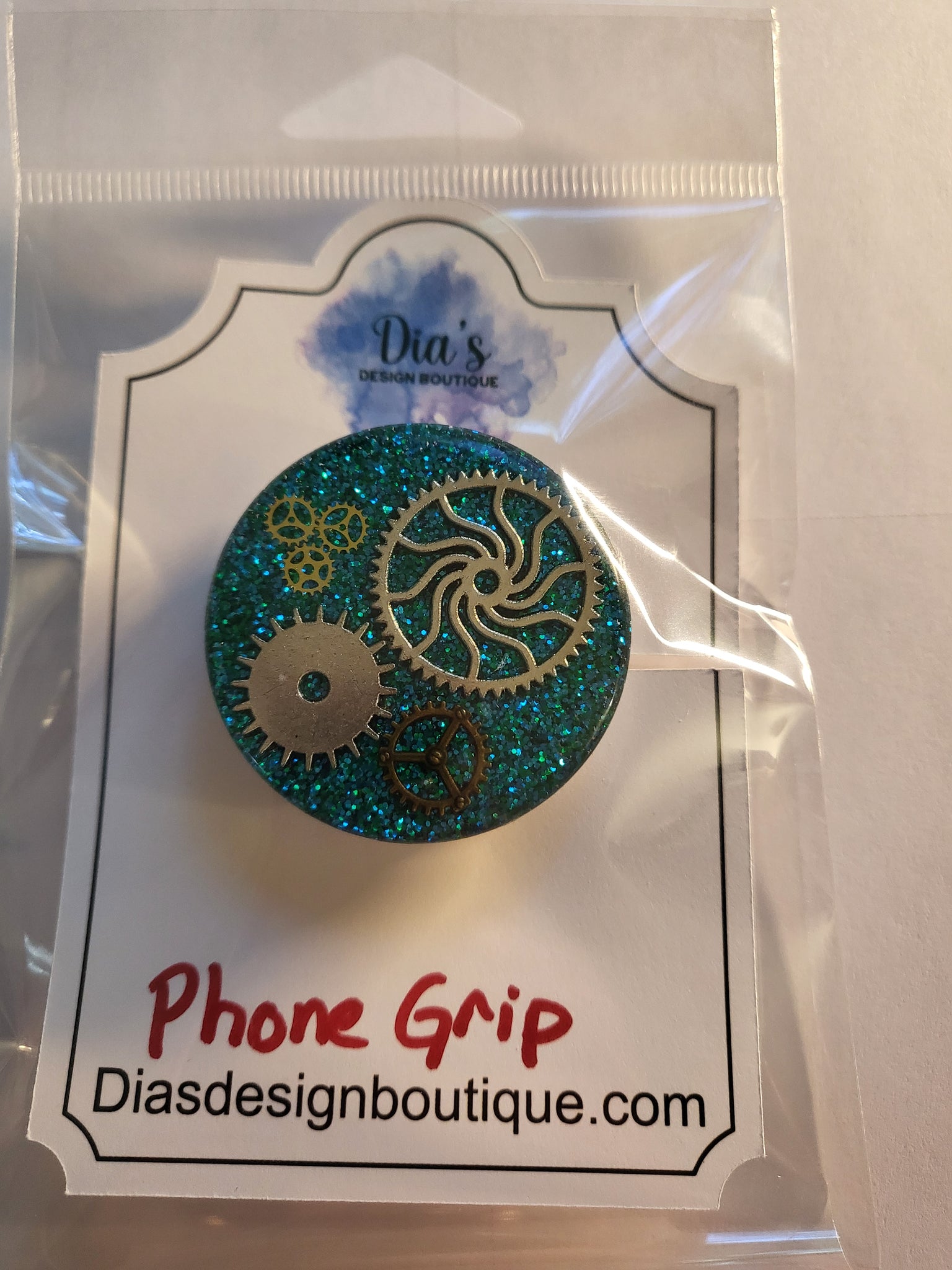 Phone grip - Steampunk