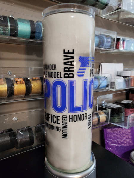 20oz Police Tumbler