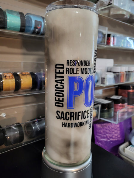 20oz Police Tumbler