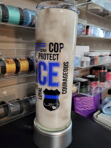 20oz Police Tumbler