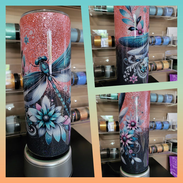 20 oz Dragonfly Tumbler