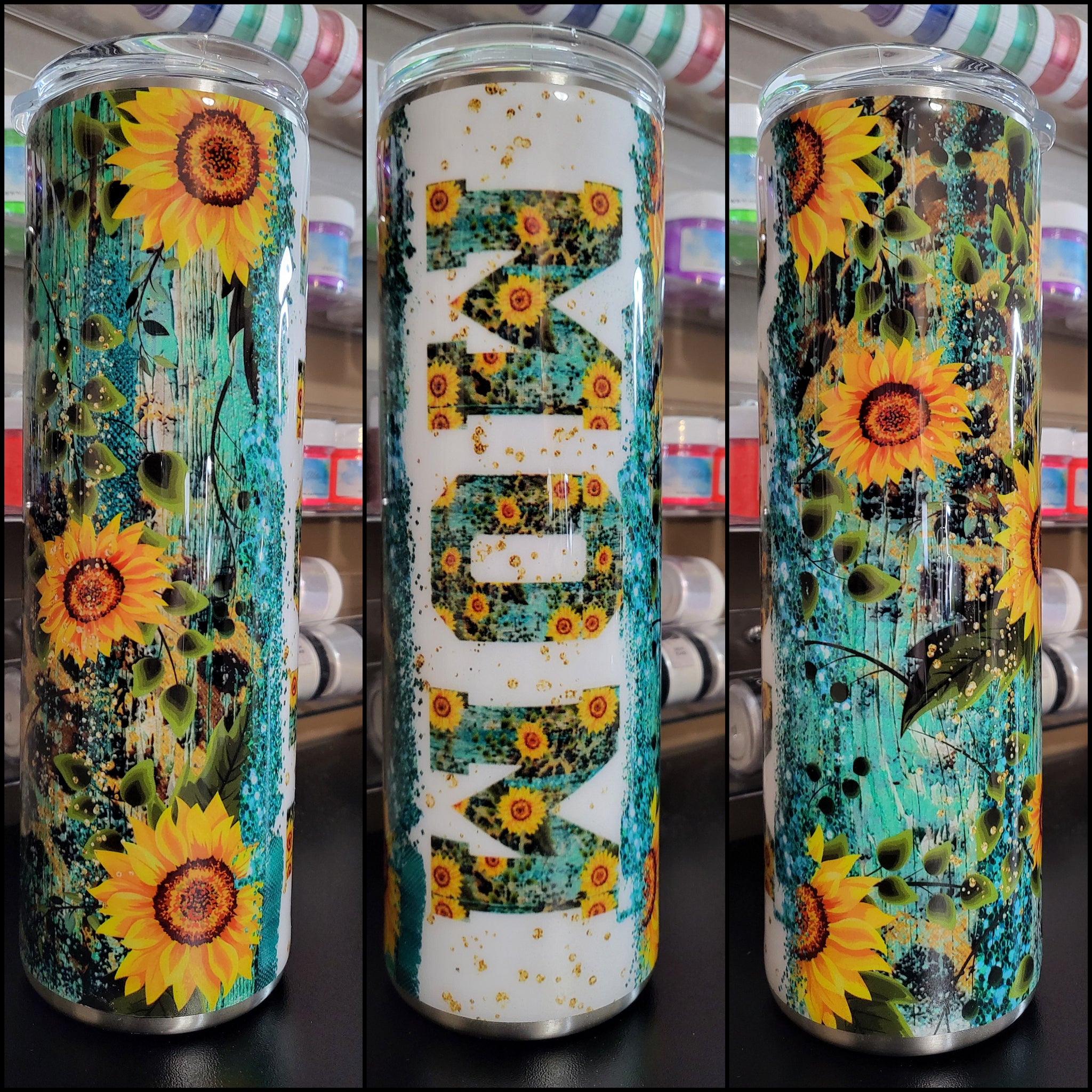 30oz Floral Mom Tumbler